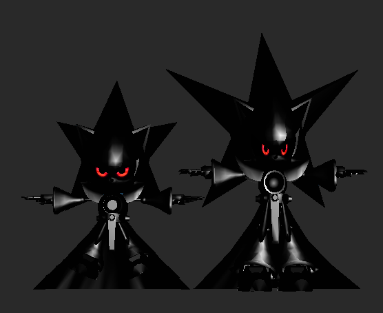 Neo Metal Sonic (Classic and Modern) WIP by TastySpazcakes on DeviantArt
