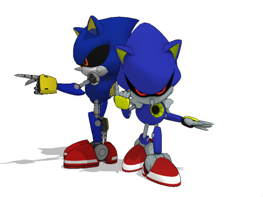 Classic Metal Sonic.EXE by AngryMetal on DeviantArt