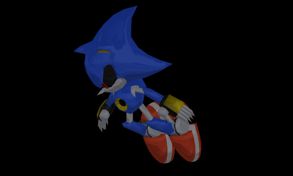 MMD: Metal Sonic GIF by AstroSeedP on DeviantArt