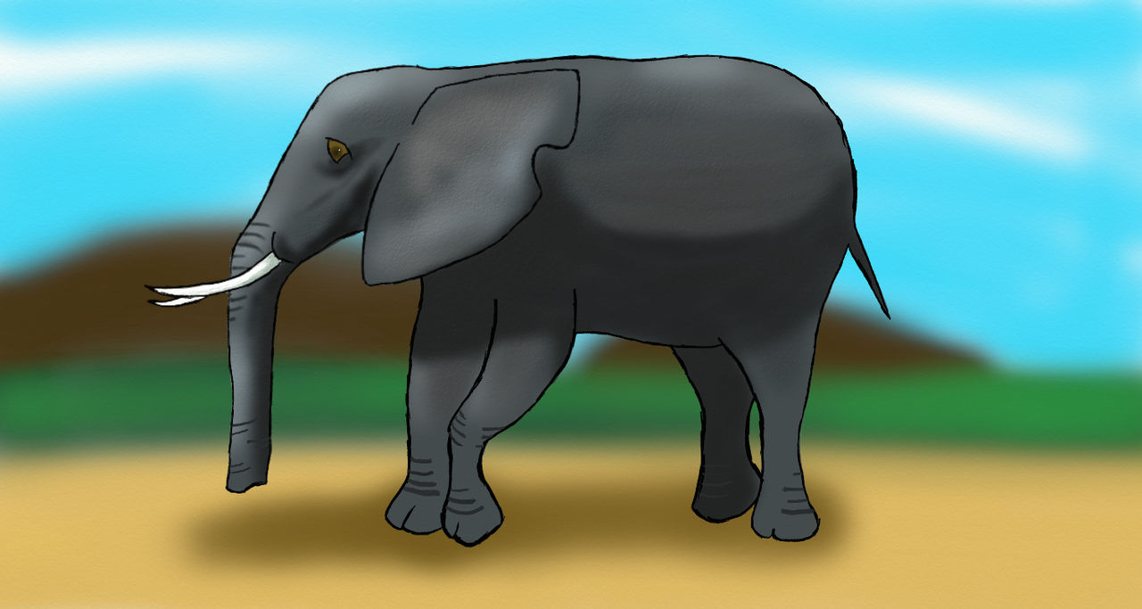 Elephant by FabioCAndrade on DeviantArt