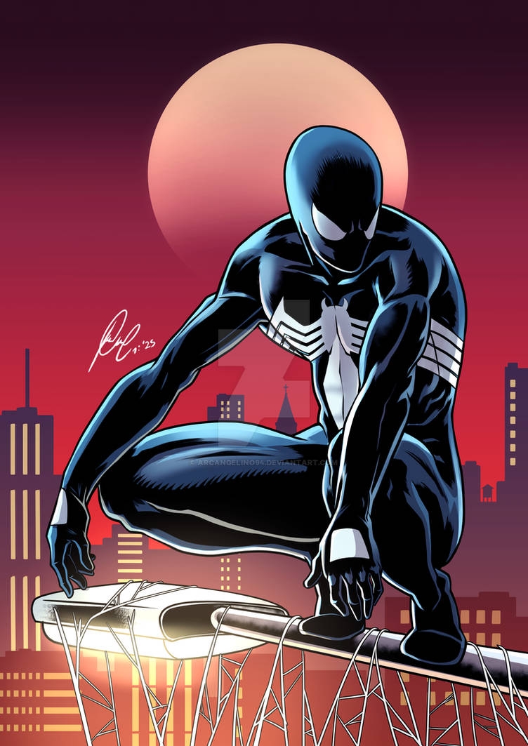 Simbiote spiderman by arcangelino94 on DeviantArt
