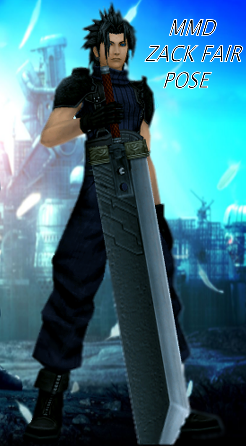 MMD Zack Fair Pose