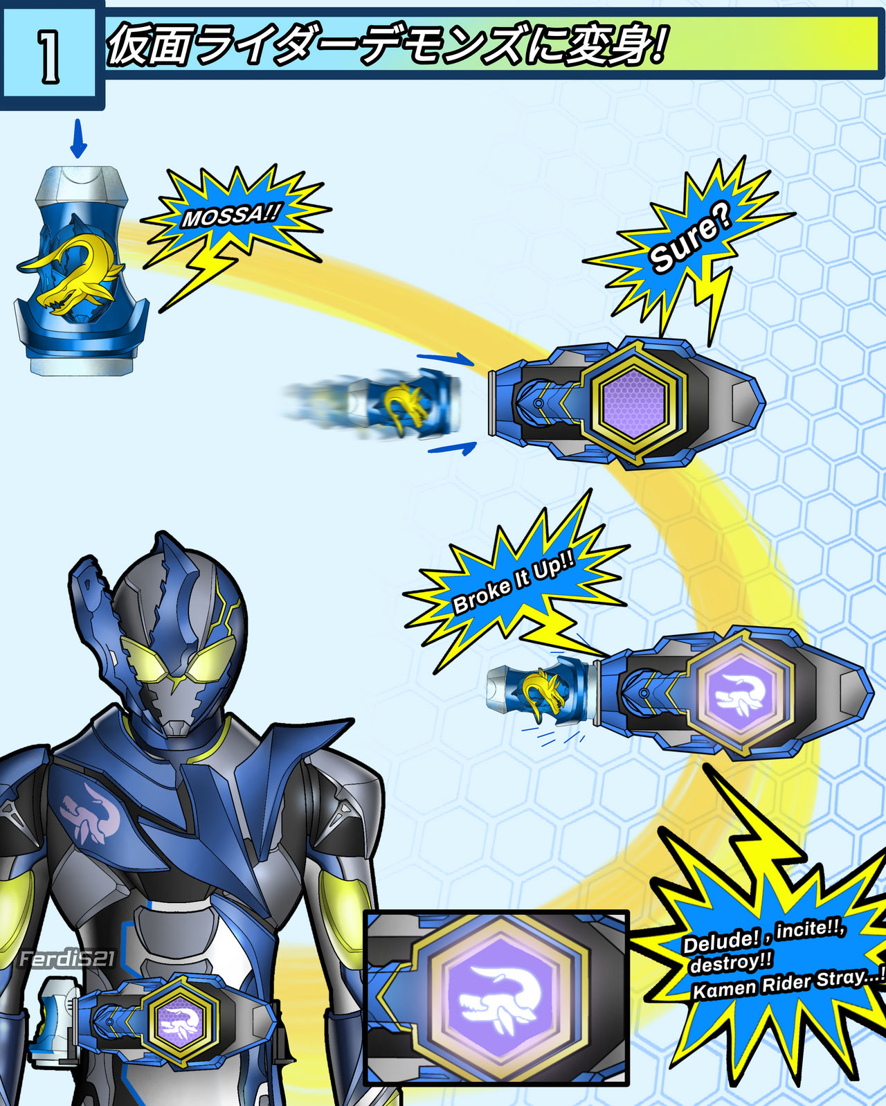 DX Stray Driver illustration by FerdiSArt21 on DeviantArt