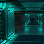 Sci fi scene render