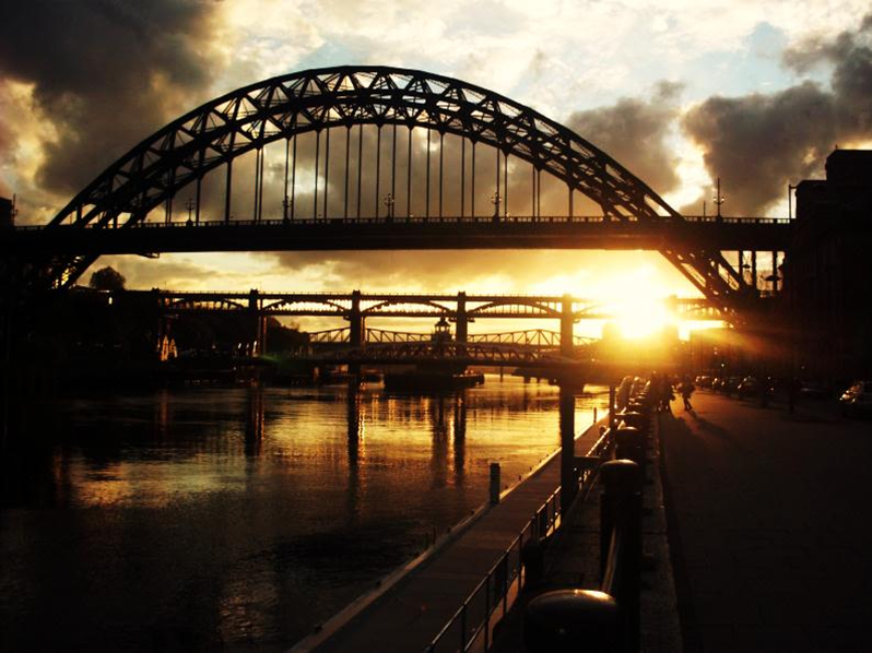 Tyne Bridge Silouhette