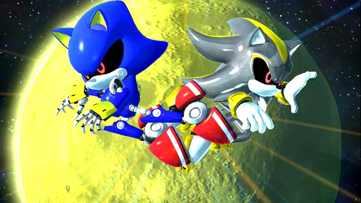 Modern Metal Sonic and Shadow Android by tulf42 on DeviantArt