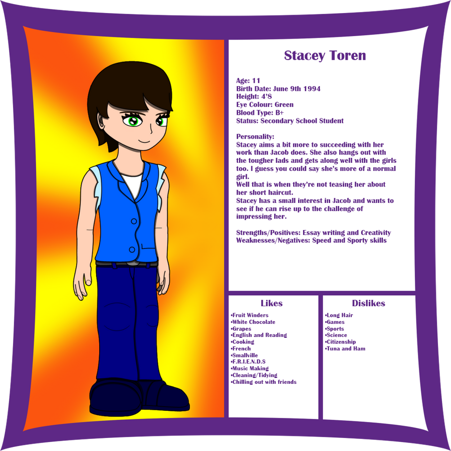 OC Profile: Stacey Toren