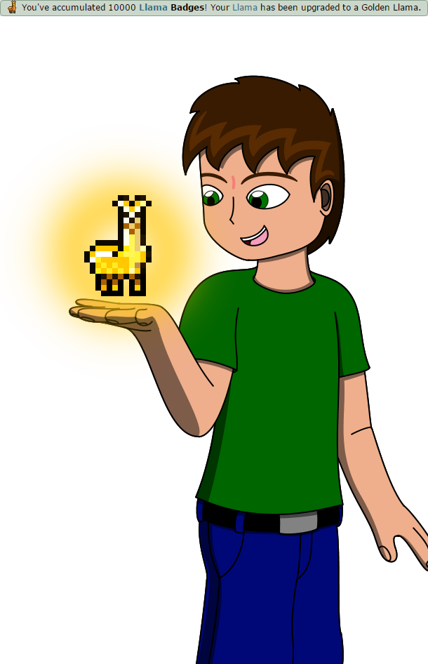 New Item - Golden Llama