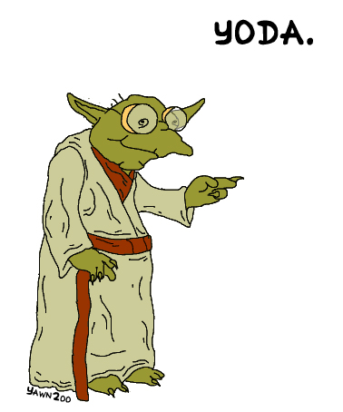 Yoda  Simpson Style