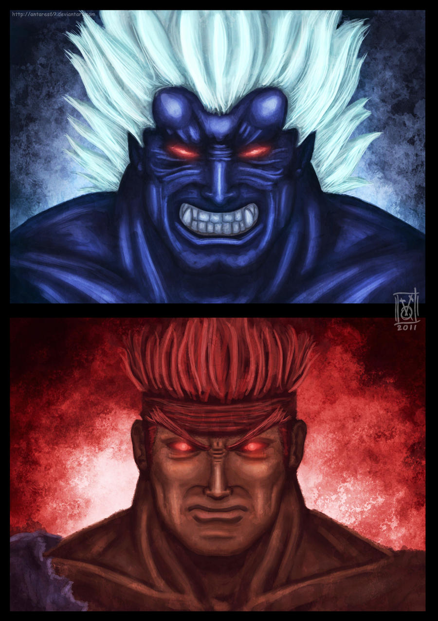 Oni and Evil Ryu