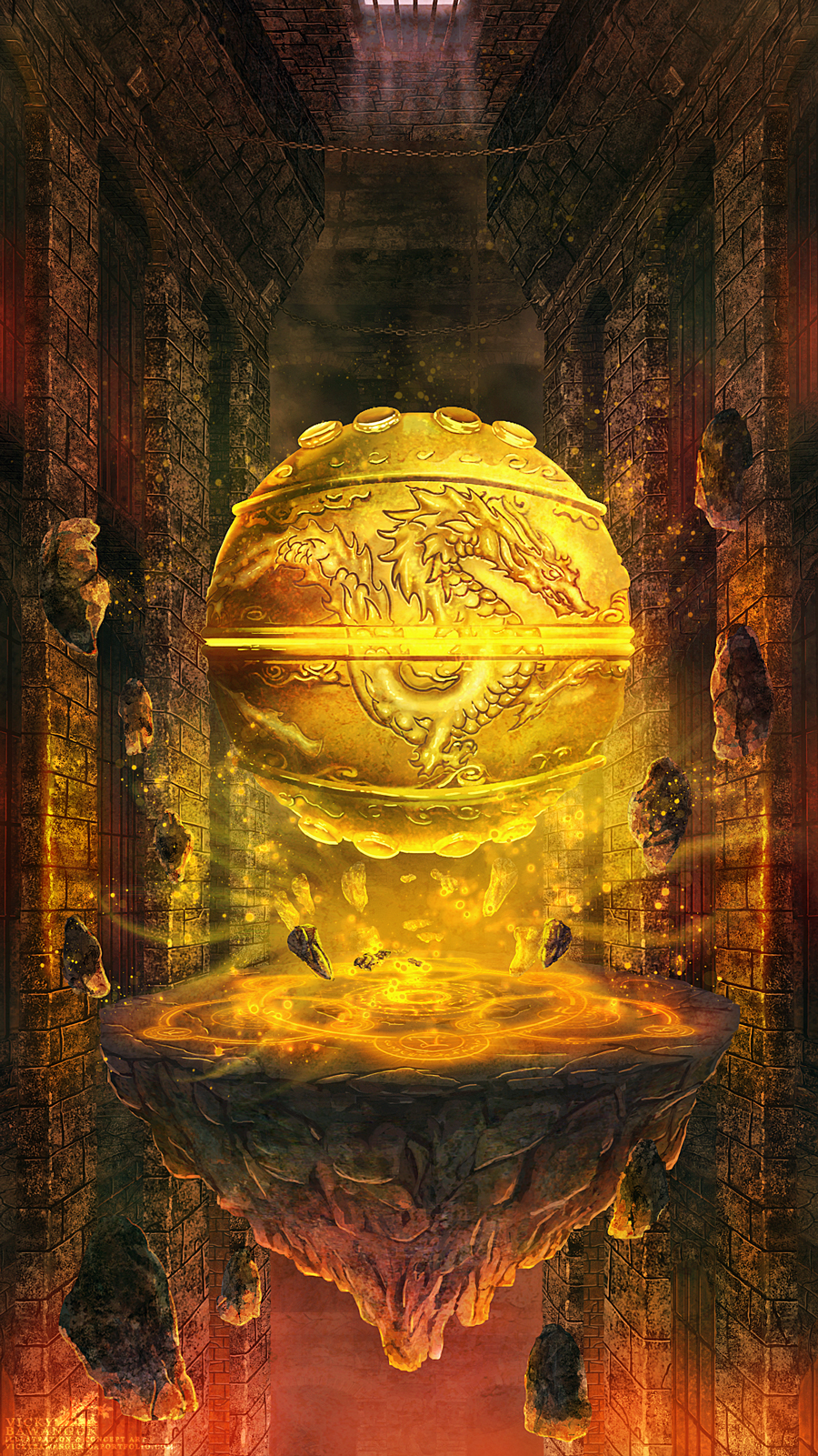 Floating Sphere by VickyBawangun on DeviantArt