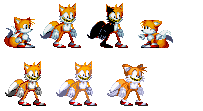 Pixilart - Scared Tails Sprite by Cosmogos