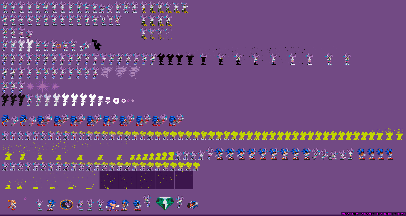 Metal Sonic Sprite Sheet Extended Edtion by UltraEpicLeader100 on DeviantArt