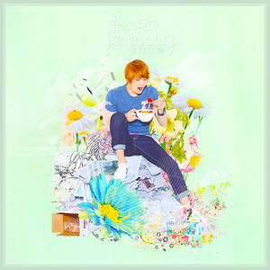 JJ with flowers