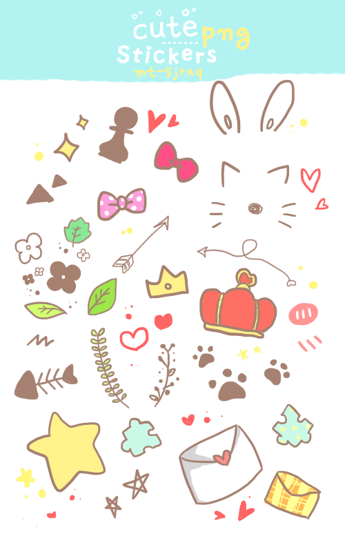 Cute Stickers ( ^_____^ ) by sujushinki on DeviantArt