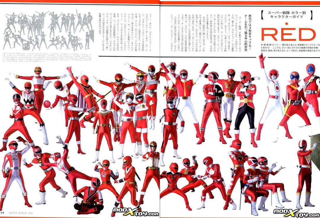 Super Sentai Red by ICAL1977 on DeviantArt
