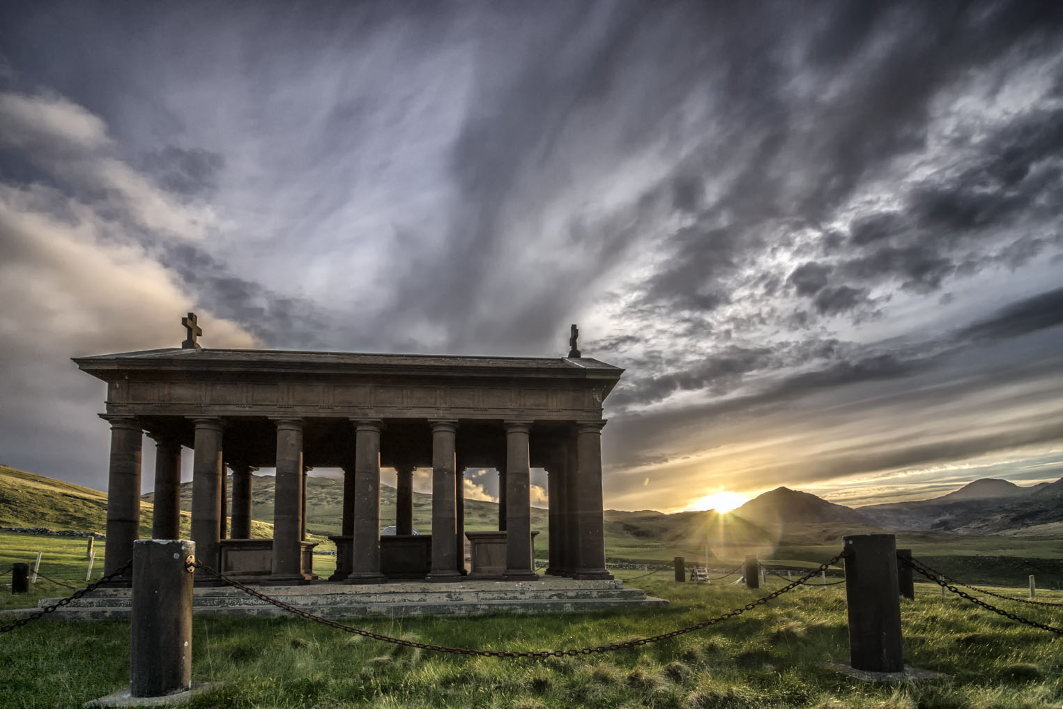 Harris Mausoleum Sunrise