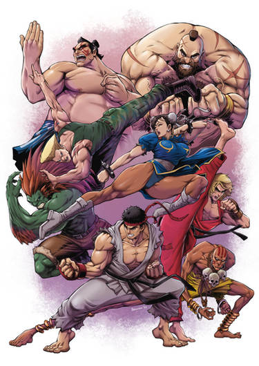 Street Fighter 2: The New Challengers by JArtistfact on DeviantArt