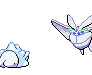 Snom and Frosmoth Sprites