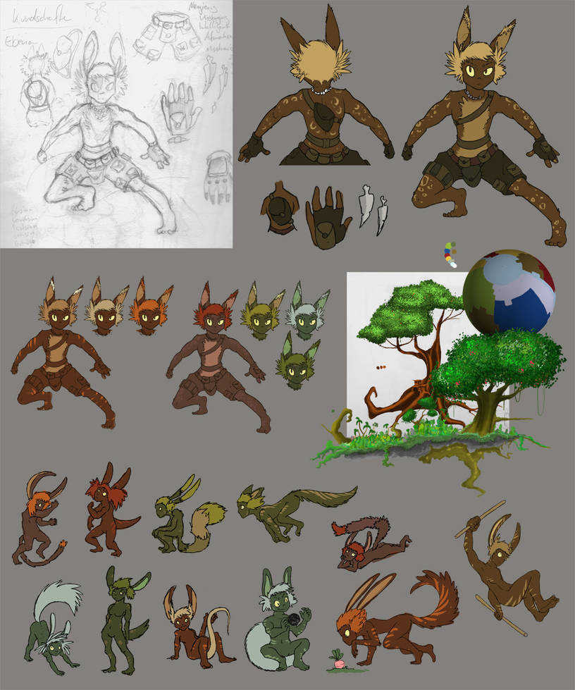 creature reference by SonicAdvance on DeviantArt