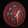 Targaryen sigil clock 2