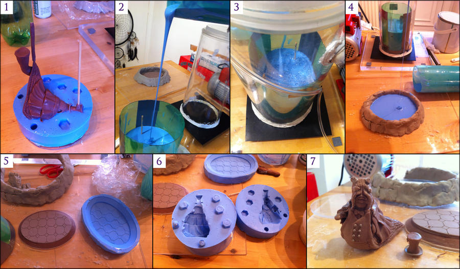 Casting a gentleman slug in resin part 3