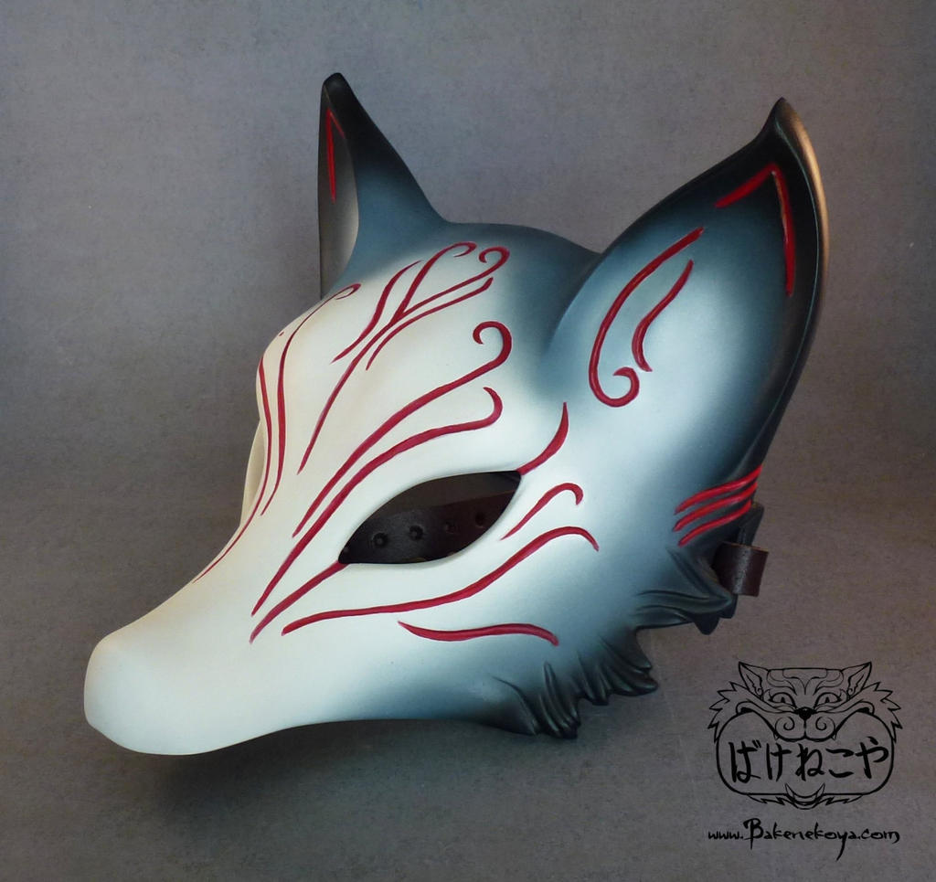 Kitsune mask by Bakenekoya