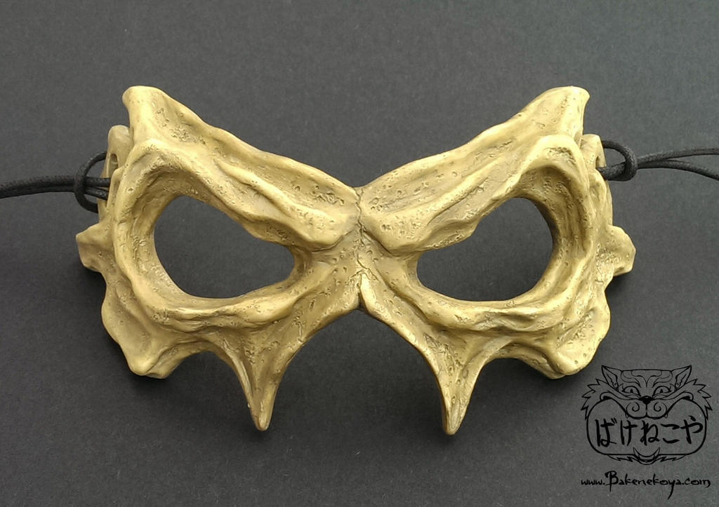 Demon skull eye mask