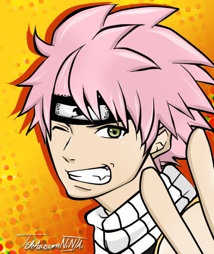 Natsu: Naruto Style