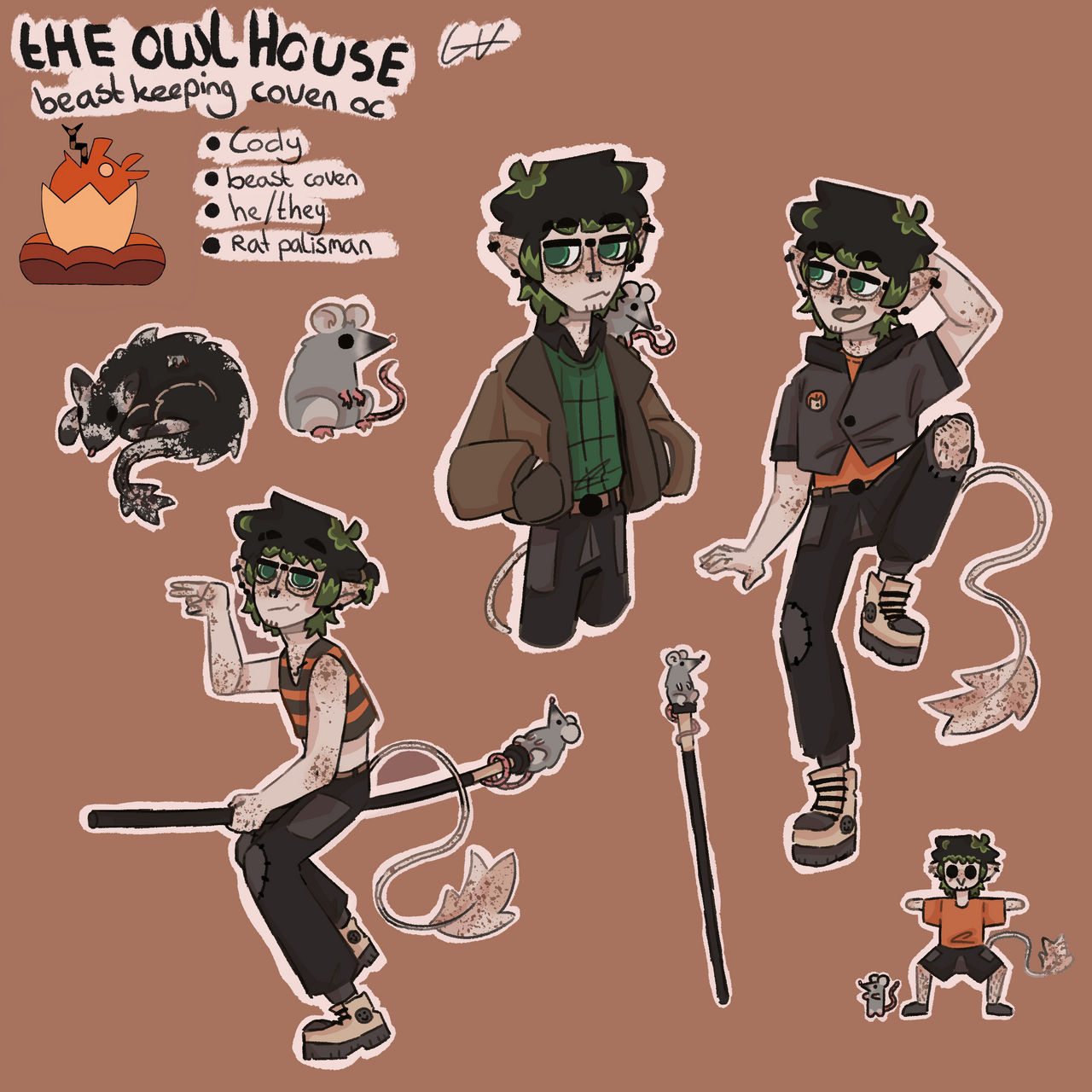 The Owl House Beast Keeping Coven Oc by goblininthetrash on DeviantArt