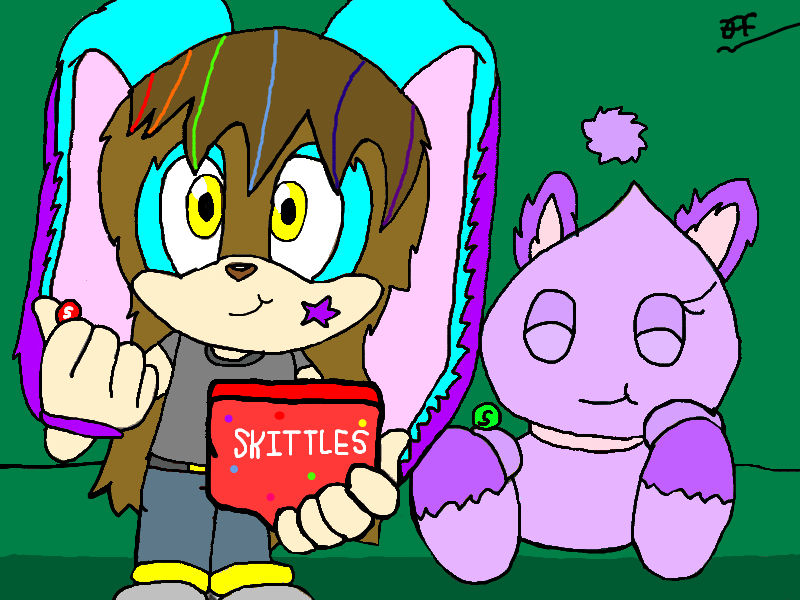 Skittles the Rabbit :3 by PieFlavoredRainbows on DeviantArt
