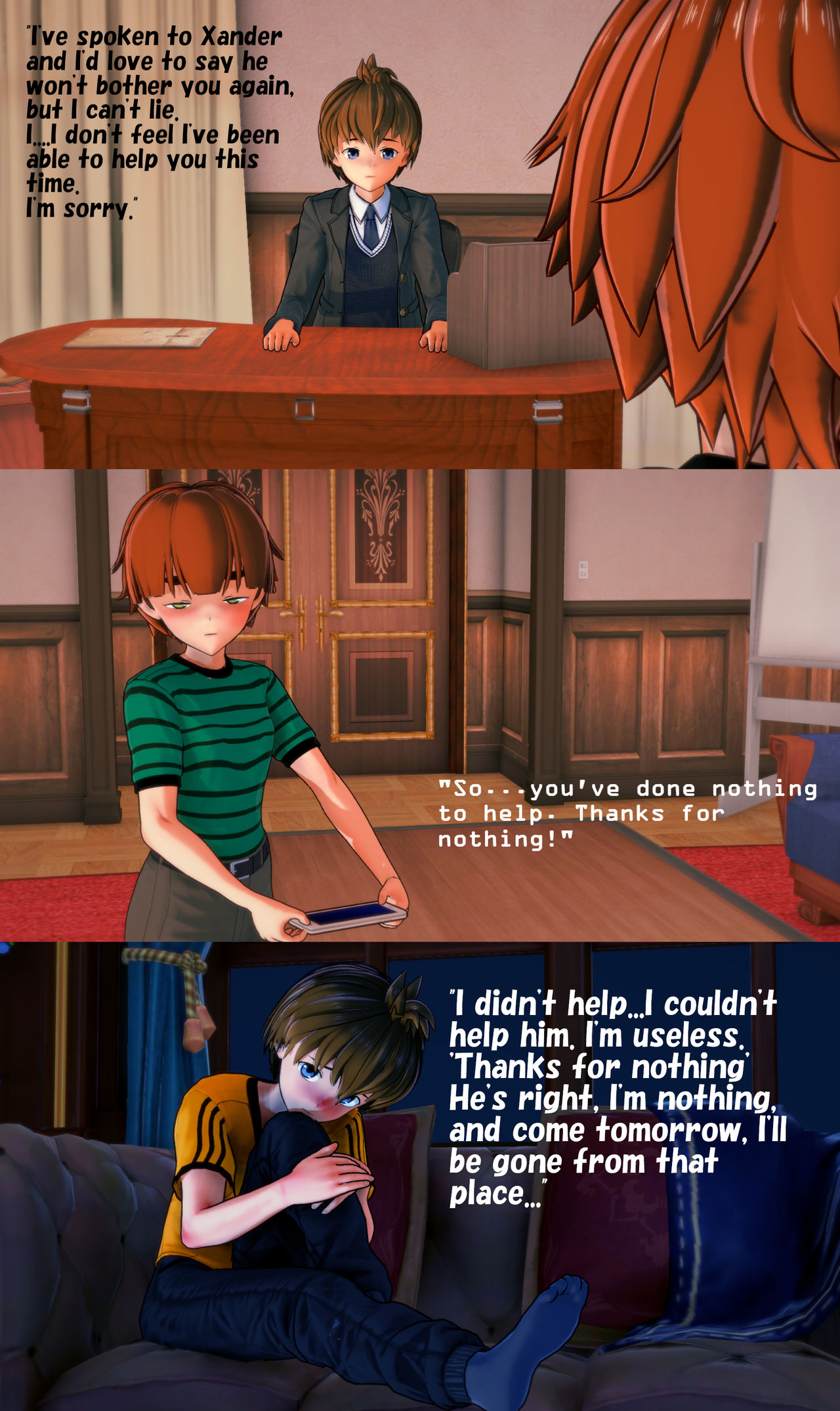 Howl- 'Choose Your Words' Part 3 by CynicalSharkStudios on DeviantArt