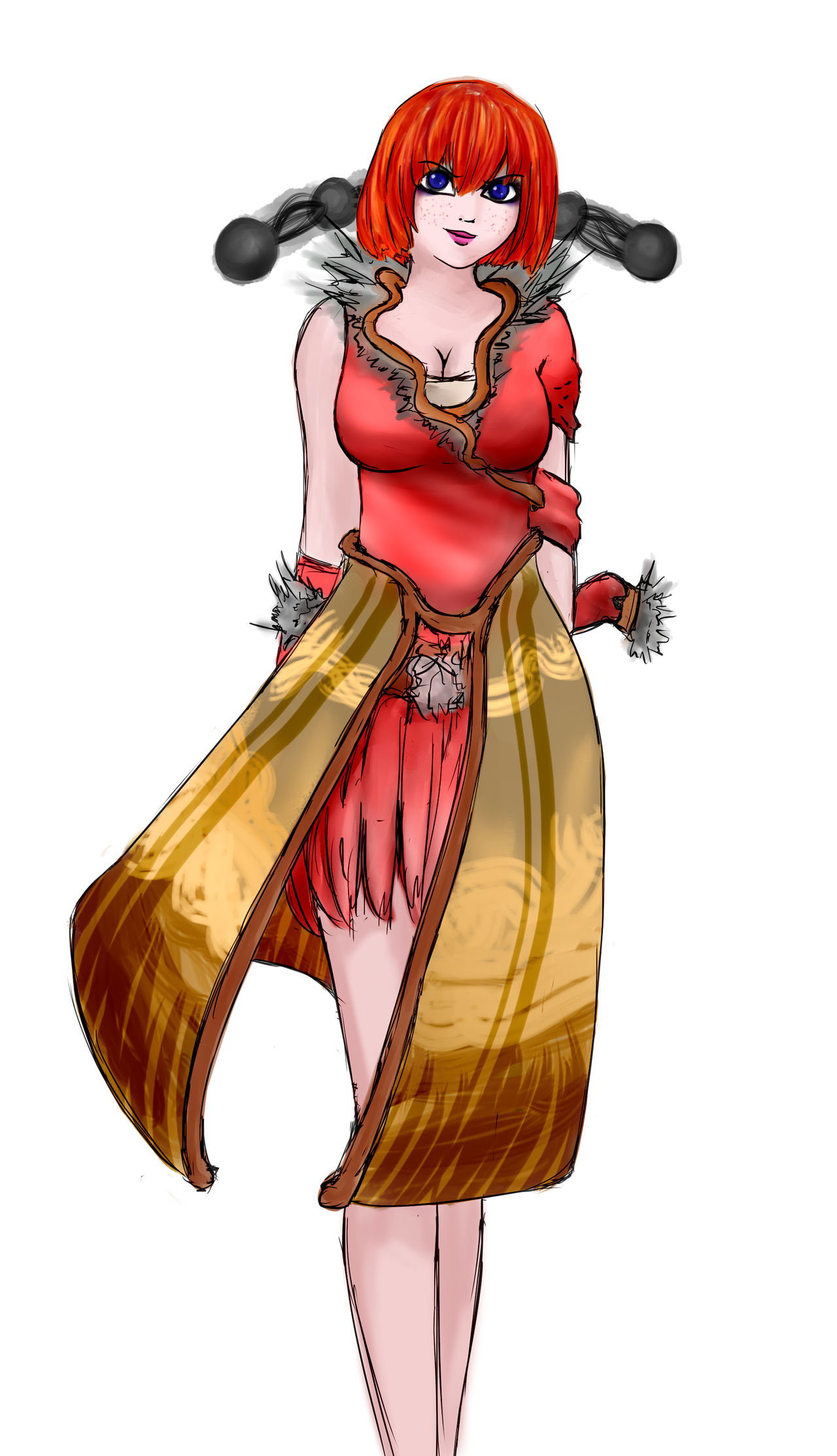 Da'lguiar iztta Selene Aess by GhoulMage