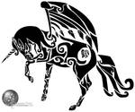 Tribal Alicorn by Katana-Tate