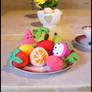 Crochet works - Fruits