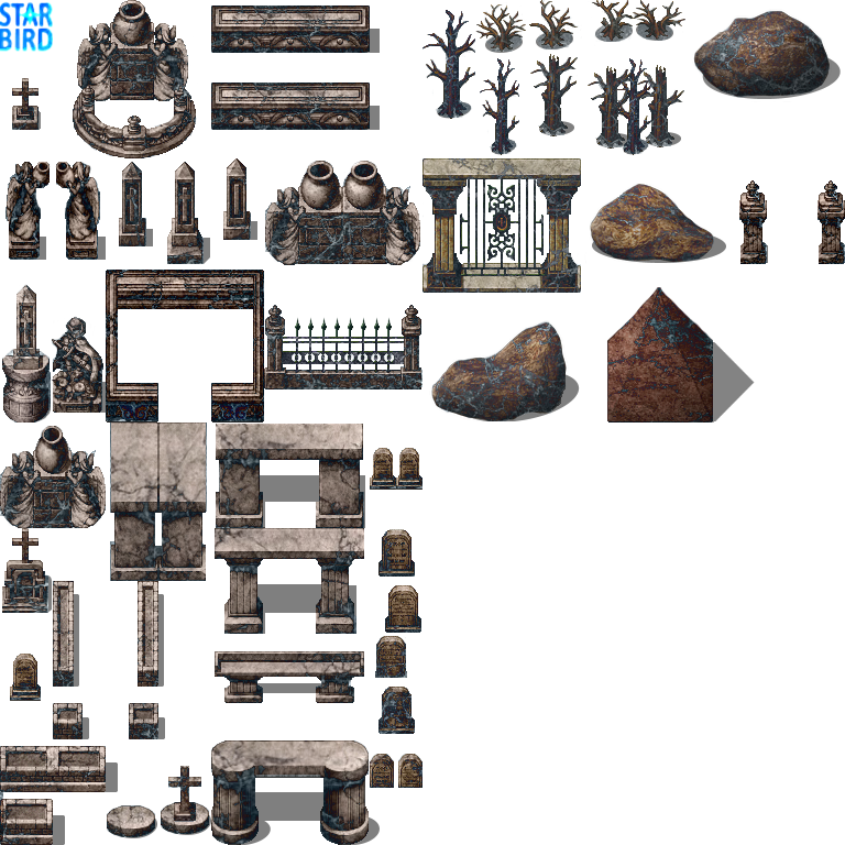 Haunted Graveyard - RMMV RTP Edits + More