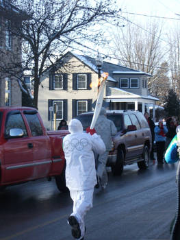 Runner Of the Olymic Torch