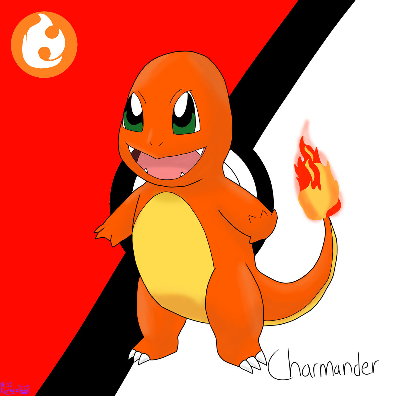 Charmander by NicoKoneko on DeviantArt
