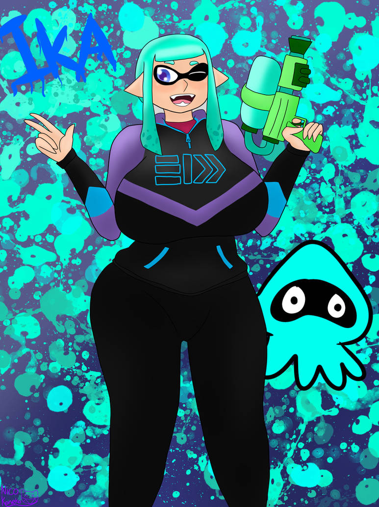 new OC Ika the Inkling by NicoKoneko on DeviantArt