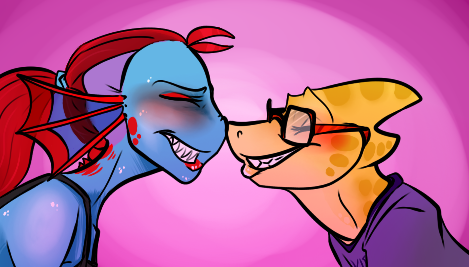 UT | She's the Undyne to my Alphys