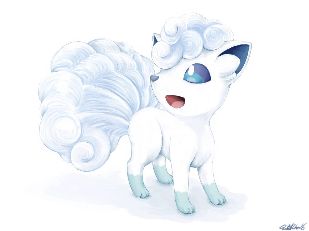 Alolan Vulpix by AmyAnnie14 on DeviantArt