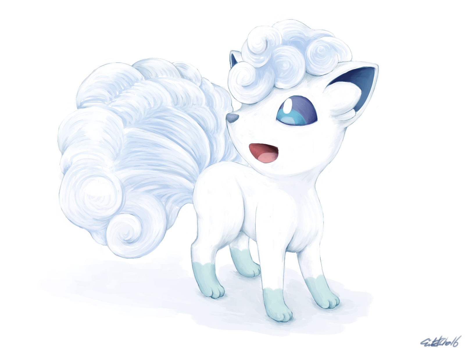 Alolan Vulpix by AmyAnnie14 on DeviantArt