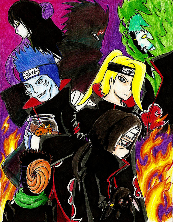 Fun with akatsuki Draw by ShikoSyaoran on DeviantArt