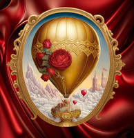 Valentine Hot Air Balloon