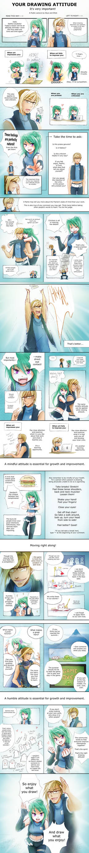 Your Drawing Attitude by Achiru-et-al