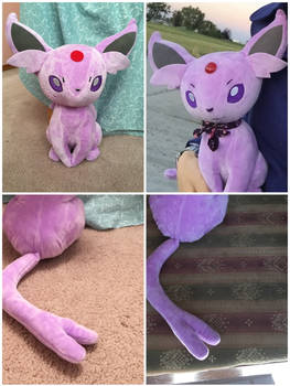 Espeon Plush Custom Makeover