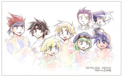 Beyblade Heads