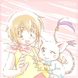 Hikari and Gatomon