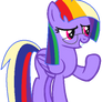 My new Pegasus OC Rainbow Spark