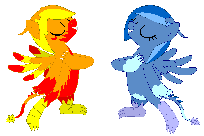 Blaze Hawk and Clear Spring [New OCs]